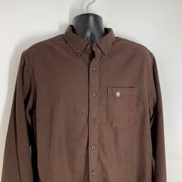 Eddie Bauer Men's Eddie's Favorite Flannel‎ Shirt in Pinecone Size TL NWT - Picture 4 of 13